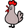 Chicken Hen Kids Farm Animals Funny