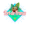 Fort-de-France on Martinique Caribbean Souvenir