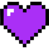 Pixel Heart 8-Bit Health