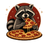 Pizza Raccoon