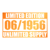 70th Anniversary Limited Edition - ꝏ Supply 06/1956