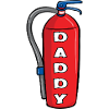 Fire Extinguisher Dad
