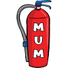 Fire Extinguisher Mum