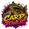 Karpfen-Power-Angeldesign – Bold Angler Style