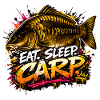 Eat Sleep Karpfen – Karpfenfischer-Design