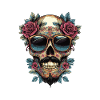 Skull Flowers