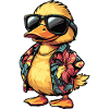 Duck Comic Holiday