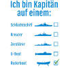 I'm a captain on a ship