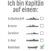 Je suis capitaine sur un...