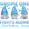 Gnome Light Blue Adrenal Insufficiency