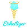 Eisheiliger Eis Eiscreme Heiligenschein Sommer Fan