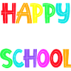 Rainbow Happy Back-to-School