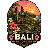 Bali Sunset Hibiscus Garden