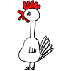Minimalist Chicken Kids