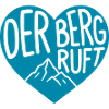 Der Berg ruft, wandern Herzdesign
