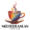 Mosaic Rainbow Coffee Cup