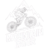 VTT, Descente, Action du cyclisme