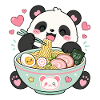 Kawaii Panda Ramen