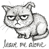 Chat Gribouillis
