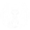 Fuchs im Wald Kreis Illustration