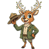 Forest Trail Ranger Deer