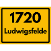 ANCIEN CODE POSTAL RÉTRO 1720 LUDWIGSFELDE