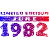 44th Birthday Limited Edition 06/1982