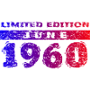 66th Birthday Limited Edition 06/1960