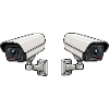 Dual Camera Surveillance Art