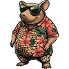 Armadillo Comic Holiday