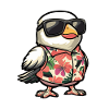 Dove Bird Comic Holiday