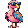 Flamingo Comic Vacation
