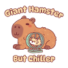 Cute Capybara Giant Hamster But Chiller