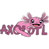 Lettrage Axolotl Joyeux