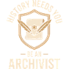 Archivist Crest with Quill Badge