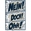 Nein Doch Ohh Kult Zitat Comic