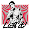 Retro Pop Art: Eiscreme Pose
