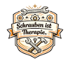 Schrauben ist Therapie Badge