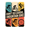 VTT, Descente, Action du cyclisme