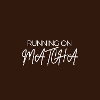 "RUNNING ON MATCHA" Grafik-T-Design