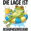 Die Lage Ist Besäufniserregend Frosch