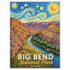 Big Bend Nationalpark Farbswirrwarr
