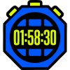 Stopwatch Best Time Half Marathon