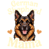 German Shepherd Mama Schäferhund Geschenk