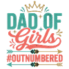 Dad of Girls Outnumbered Dad Daughters