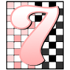 7th BIRTHDAY - PINK CHECKERED