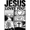 Jesus Loves You Comic Design