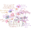 Pastel Bloom Quotes Floral