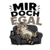 Mir doch egal Katze entspannt