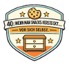 40er Snackversteck Badge